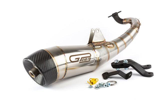 Avgassystem LeoVince GP Evo 3 Minarelli horisontell