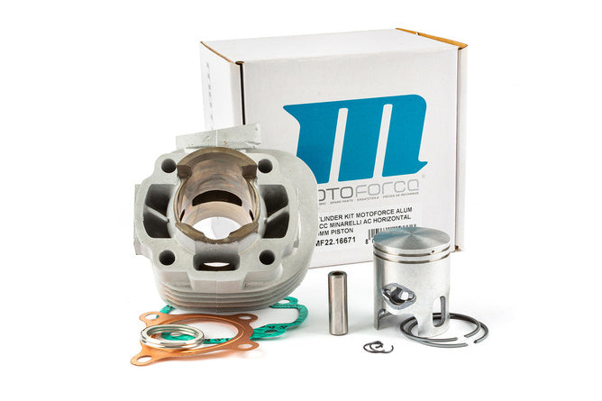 Cylinderkit 50cc aluminium Minarelli horisontell AC