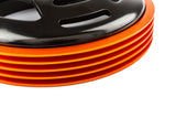 orange cooling fins racing clutch bell 107mm minarelli