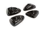 Bumper Pads (x4) black MBK Stunt / Yamaha Slider