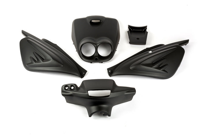 Karosskit 5 st. svart matt Yamaha Spy