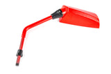 Mirror left red Groove D.8mm