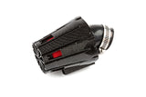 Air Filter E5 angled 45 d.35mm carbon / red