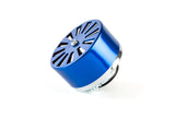 Air Filter straight adjustable intake d.35mm blue