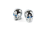 Valve Caps Skull chrome