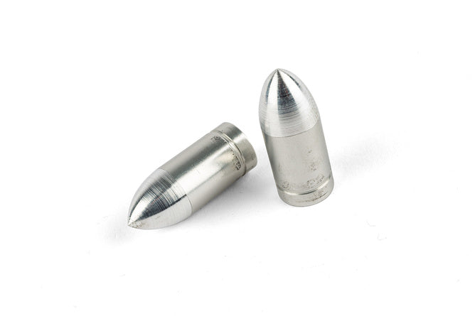 Ventilkapslar Obus / Bullet krom