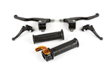 Grip + Lever Set Mini Targa black