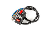 Switch Unit left side w. lights universal black