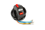 Switch Unit left side w. lights universal black