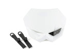 Headlight Mask Motocross without lamps white