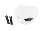 Headlight Mask Motocross without lamps white