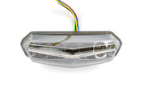 Tail Light w. indicators LED clear Lexus Derbi DRD / X-Race