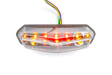 Tail Light w. indicators LED clear Lexus Derbi DRD / X-Race