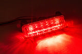 Tail Light LED universal vertical mount red