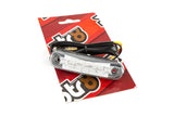 Tail Light Triangle universal white Lens with red LEDs (x6)