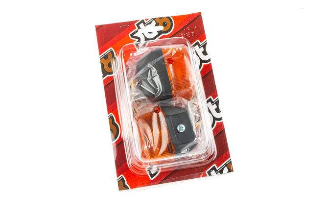 Blinkers fram svarta / orange MBK Booster / Yamaha BW's före 2003