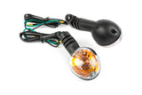Indicators OEM quality black / white Peugeot Ludix
