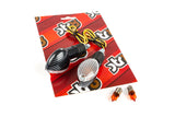 Indicators Ovale short carbon / white