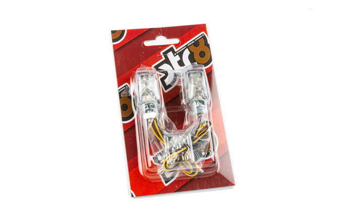 Indicators LED Micro 6 s svart / vit