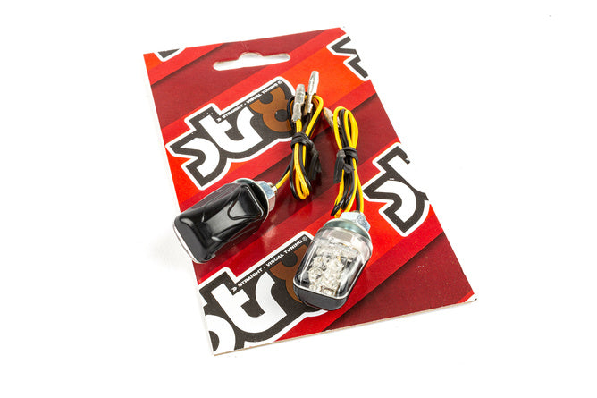 Indicators LED Micro 6 s svart / vit