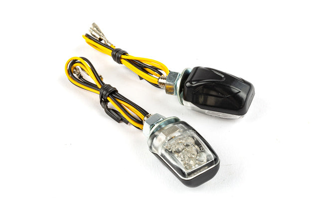 Indicators LED Micro 6 s svart / vit