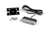 License Plate Light 3 LEDs black base