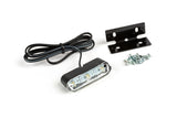 License Plate Light 3 LEDs black base
