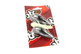 Indicators / Lamps glue-on drop-shaped Wing carbon