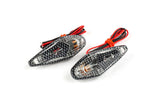Indicators / Lamps glue-on drop-shaped Wing carbon