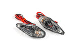 Indicators / Lamps glue-on drop-shaped Wing carbon