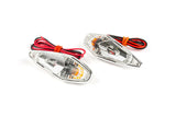 Indicators / Lamps glue-on drop-shaped Wing chrome