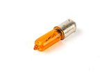 Bulb 12V - 21W H21 BAY9S offset orange