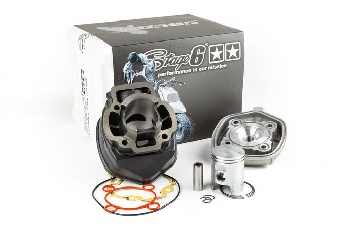 Cylinder Kit Stage6 Streetrace gjutjärn Piaggio LC