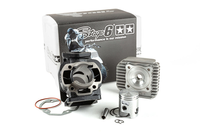 Cylinder Kit Stage6 50cc Streetrace gjutjärn Minarelli vertikal