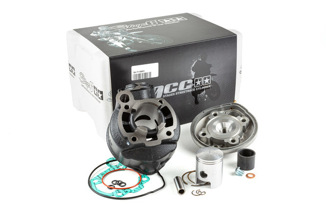 Cylinder Kit Stage6 50cc Streetrace gjutjärn Minarelli AM6