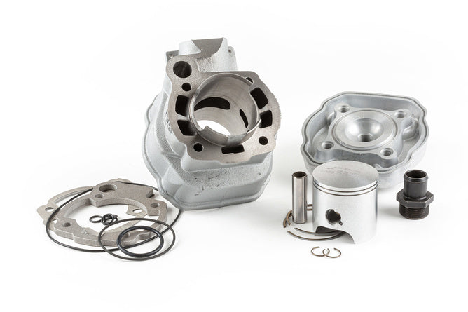 Tuning Kit cylinder + vevaxel + avgassystem Stage6 Streetrace 88cc slaglängd 45mm Minarelli AM6