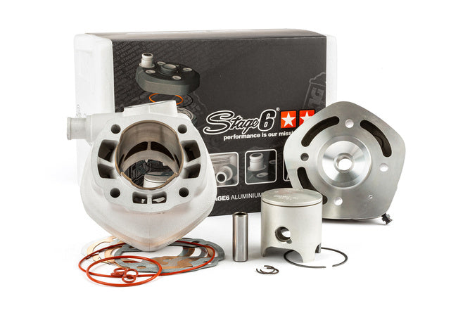 Cylinder Kit Stage6 70cc Racing MK2 12mm stift Minarelli horisontell LC