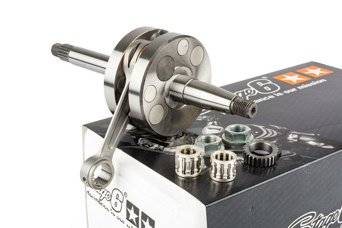 Vevaxel Stage6 R/T 44mm slag 90mm koppling 14mm pin Piaggio
