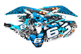 Graphic Kit Yamaha DT 50 Stage6 blue / black