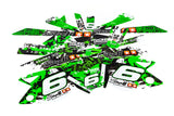 Graphic Kit Rieju MRT 2009 - 2021 Stage6 green / black