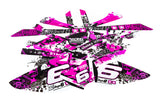 Graphic Kit Rieju MRT 2009 - 2021 Stage6 pink / black