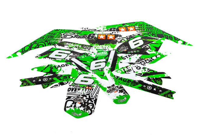 Grafik Kit Derbi Xtreme 2018 - 2020 grön / svart