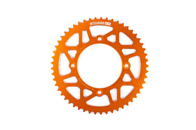 Chain Kit 14x53 - 420 Stage6 aluminium CNC Orange Beta RR