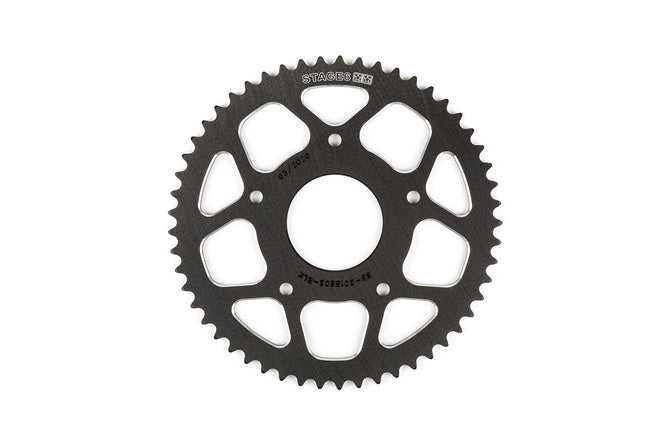 Bakdrev 53 tänder - 420 Stage6 aluminium CNC Peugeot / Rieju