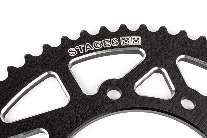 Chain Kit 13x53 - 420 Stage6 Aluminium CNC Svart Derbi DRD Pro