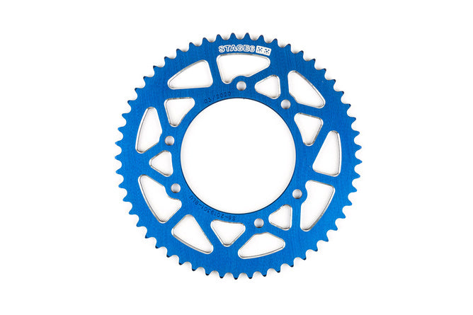 Kedjeset 13x53 - 420 Stage6 alu CNC Blå Derbi DRD Pro