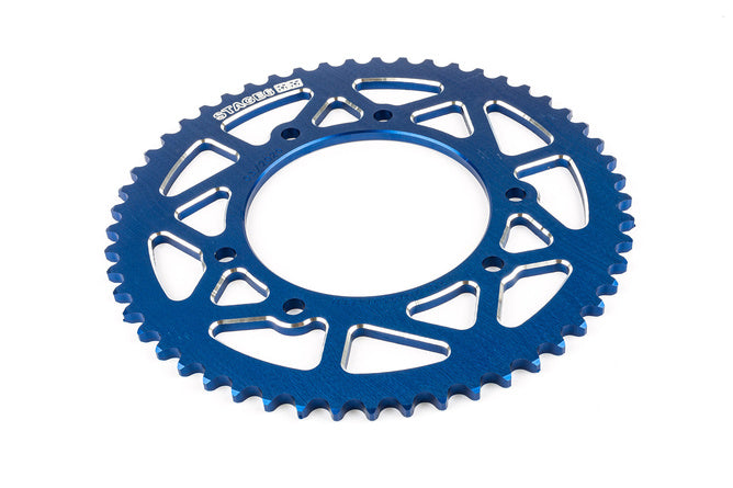 Kedjesats 14x53 - 420 Stage6 alu CNC Blå Derbi DRD Pro
