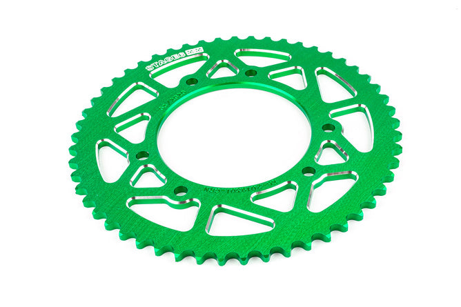 Chain Kit 13x53 - 420 Stage6 aluminium CNC grön Derbi DRD Pro