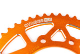 Chain Kit 14x53 - 420 Stage6 alu CNC Orange Derbi DRD Pro