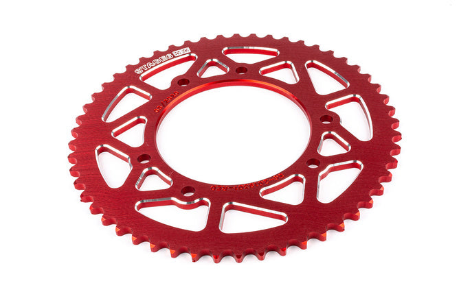 Chain Kit 14x53 - 420 Stage6 aluminium CNC Röd Derbi DRD Pro